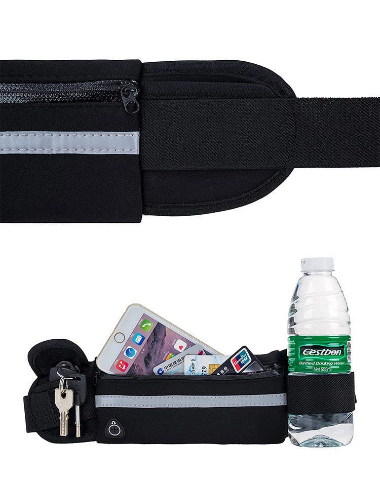 Armear Travel Belt Money Waist Pack - Hidden Waterproof Anti Theft Passport Security Fanny Pouch Wallet for Running Men Women - Image 4